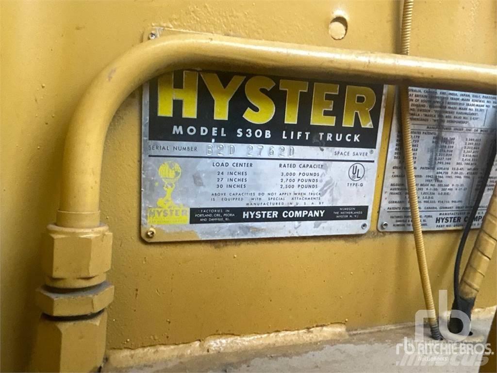 Hyster S30B Dizel forkliftler