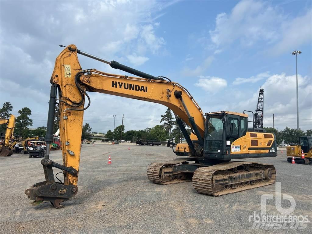 Hyundai HX330L Paletli ekskavatörler