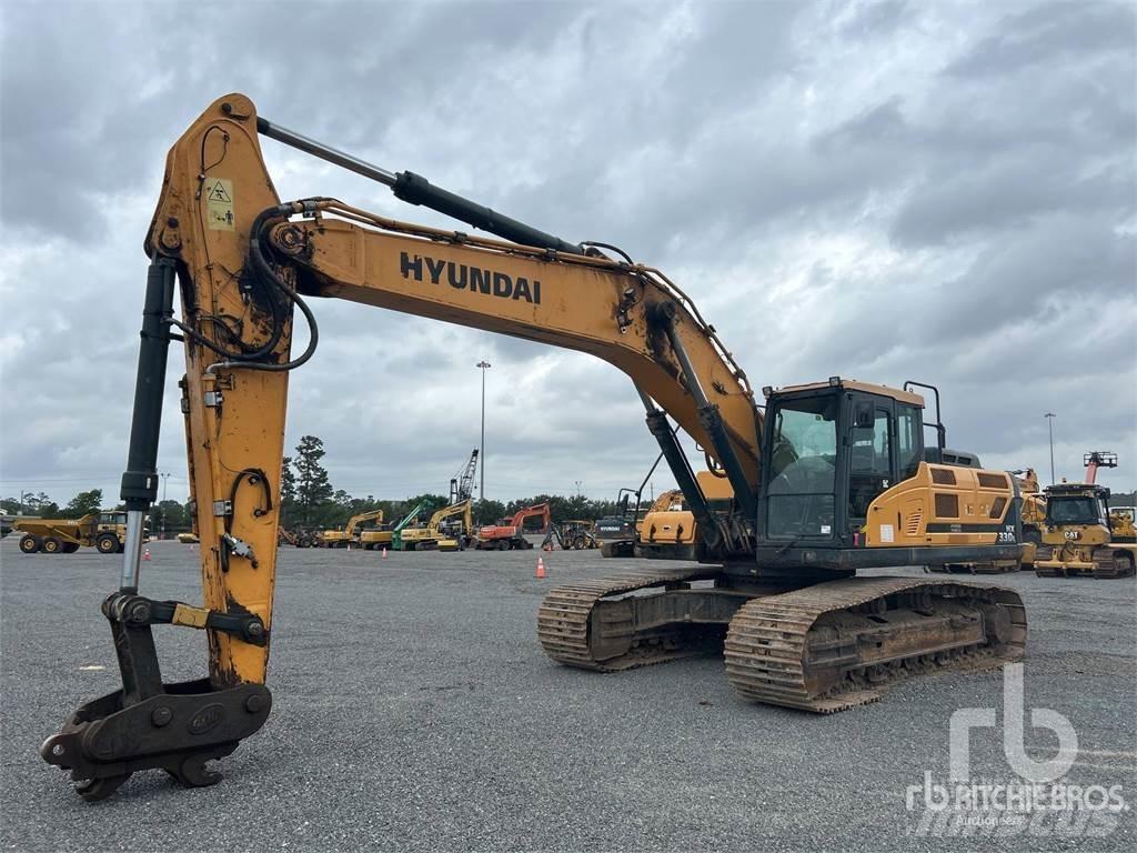 Hyundai HX330L Paletli ekskavatörler
