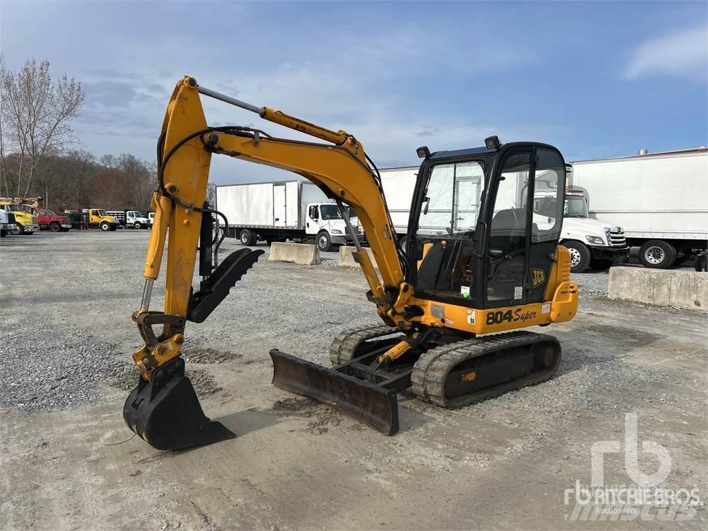 JCB 804 Mini ekskavatörler, 7 tona dek