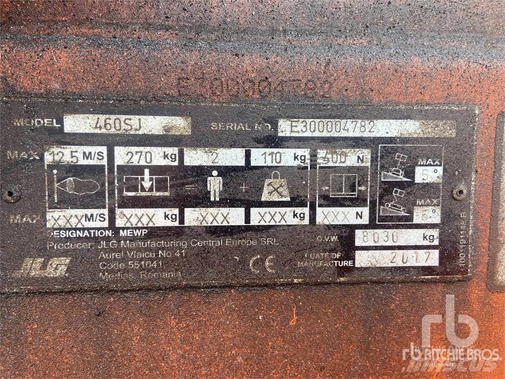 JLG 460SJ Körüklü personel platformları