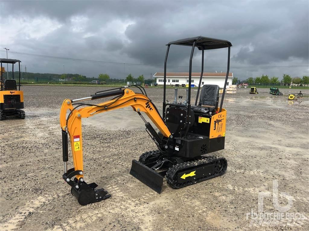 JPC HT12 Mini ekskavatörler, 7 tona dek