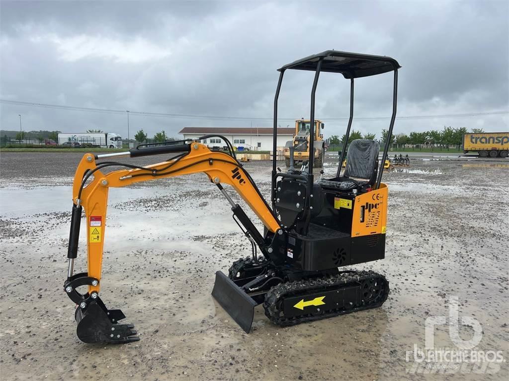 JPC HT12 Mini ekskavatörler, 7 tona dek