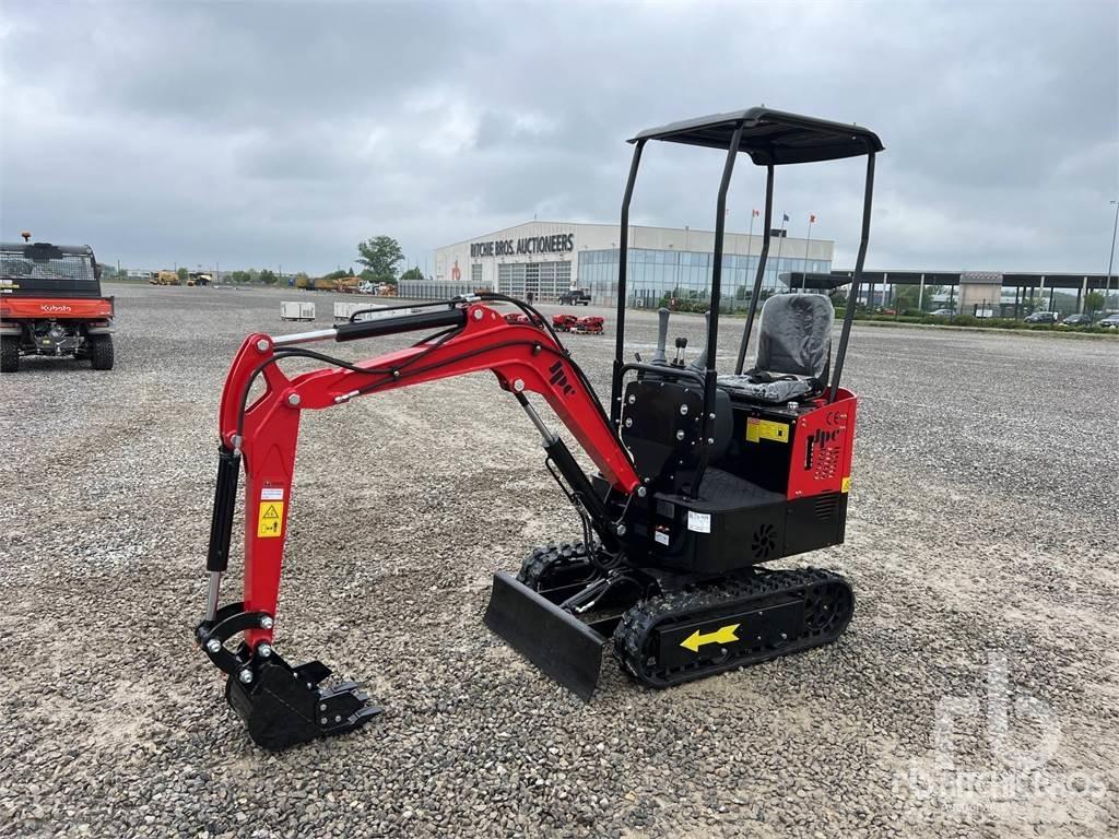 JPC HT12 Mini ekskavatörler, 7 tona dek