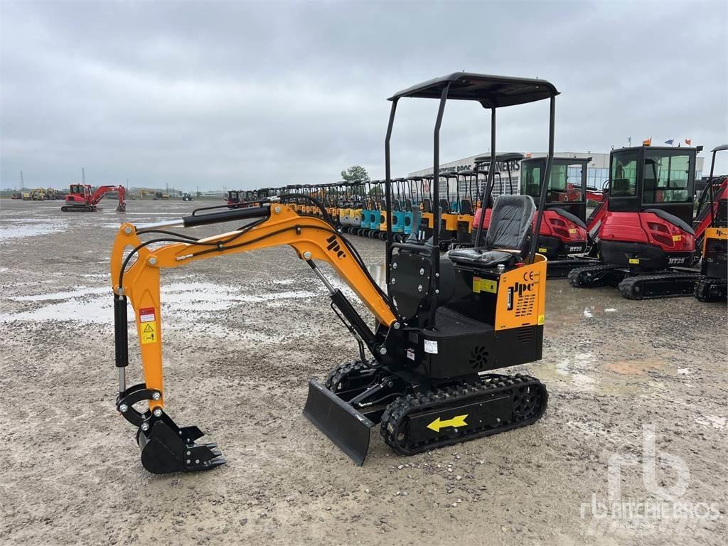 JPC HT12 Mini ekskavatörler, 7 tona dek