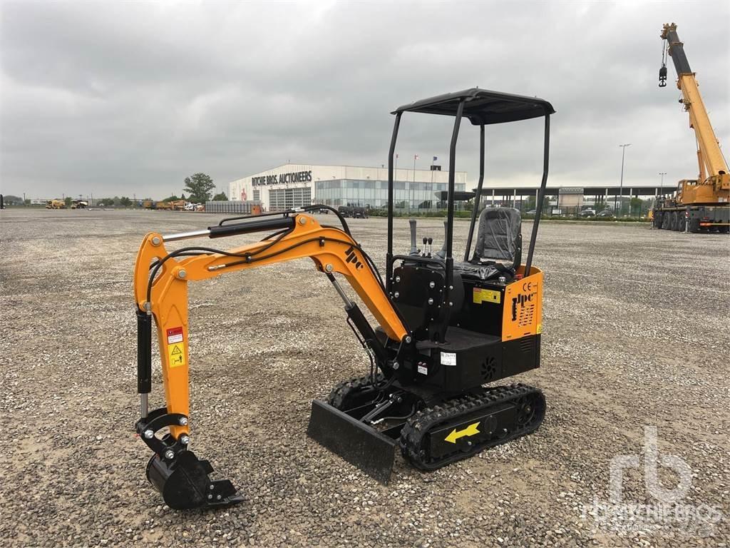 JPC HT12 Mini ekskavatörler, 7 tona dek