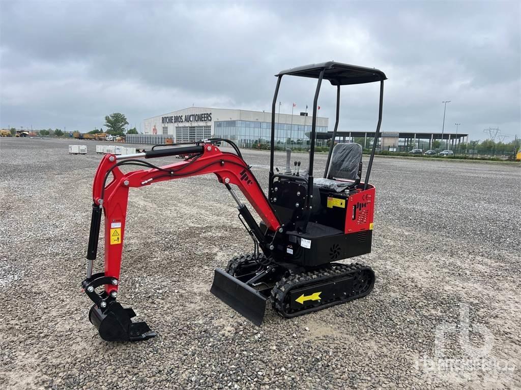 JPC HT12 Mini ekskavatörler, 7 tona dek