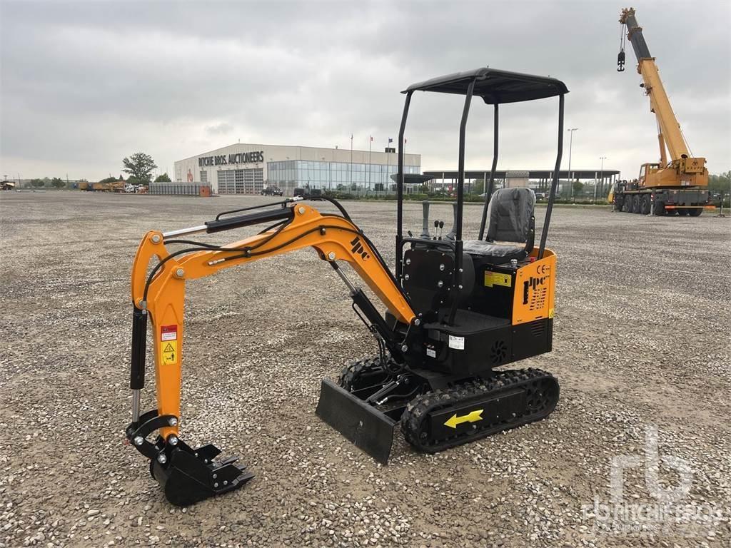 JPC HT12 Mini ekskavatörler, 7 tona dek