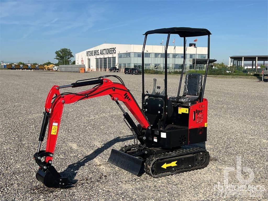 JPC HT12 Mini ekskavatörler, 7 tona dek