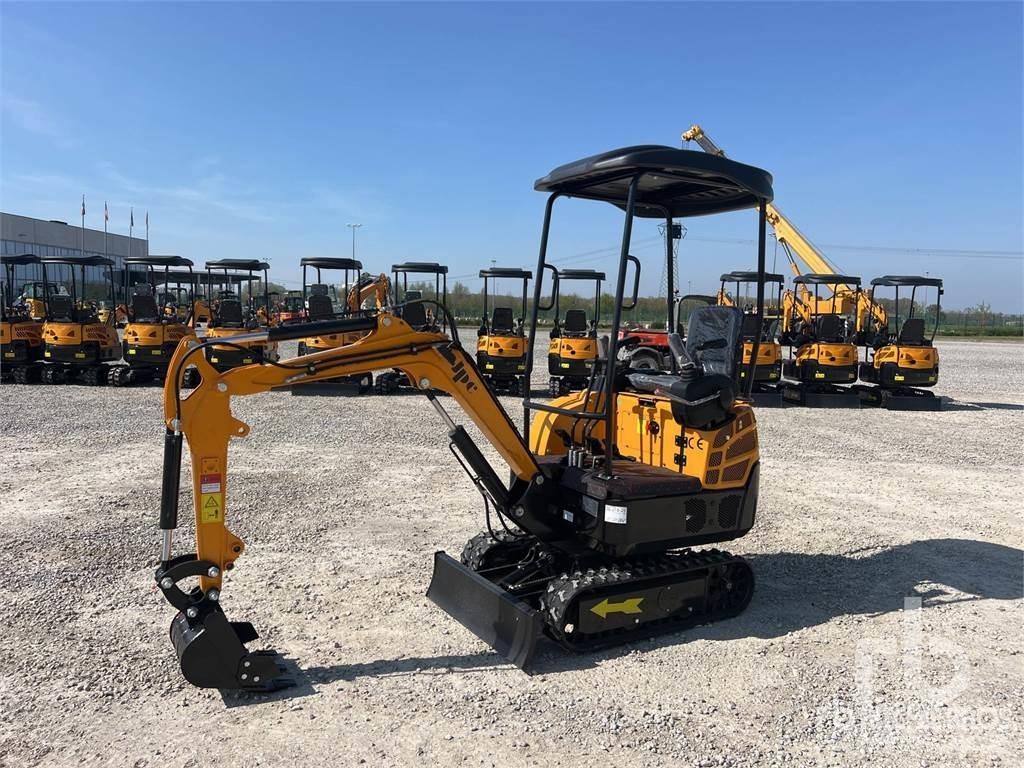 JPC HT13 Mini ekskavatörler, 7 tona dek