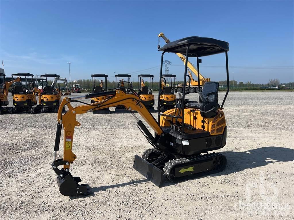 JPC HT13 Mini ekskavatörler, 7 tona dek