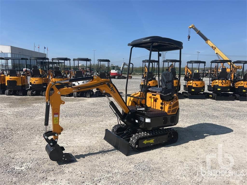 JPC HT13 Mini ekskavatörler, 7 tona dek