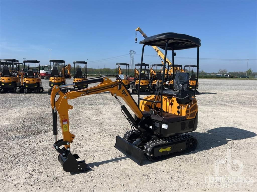 JPC HT13 Mini ekskavatörler, 7 tona dek
