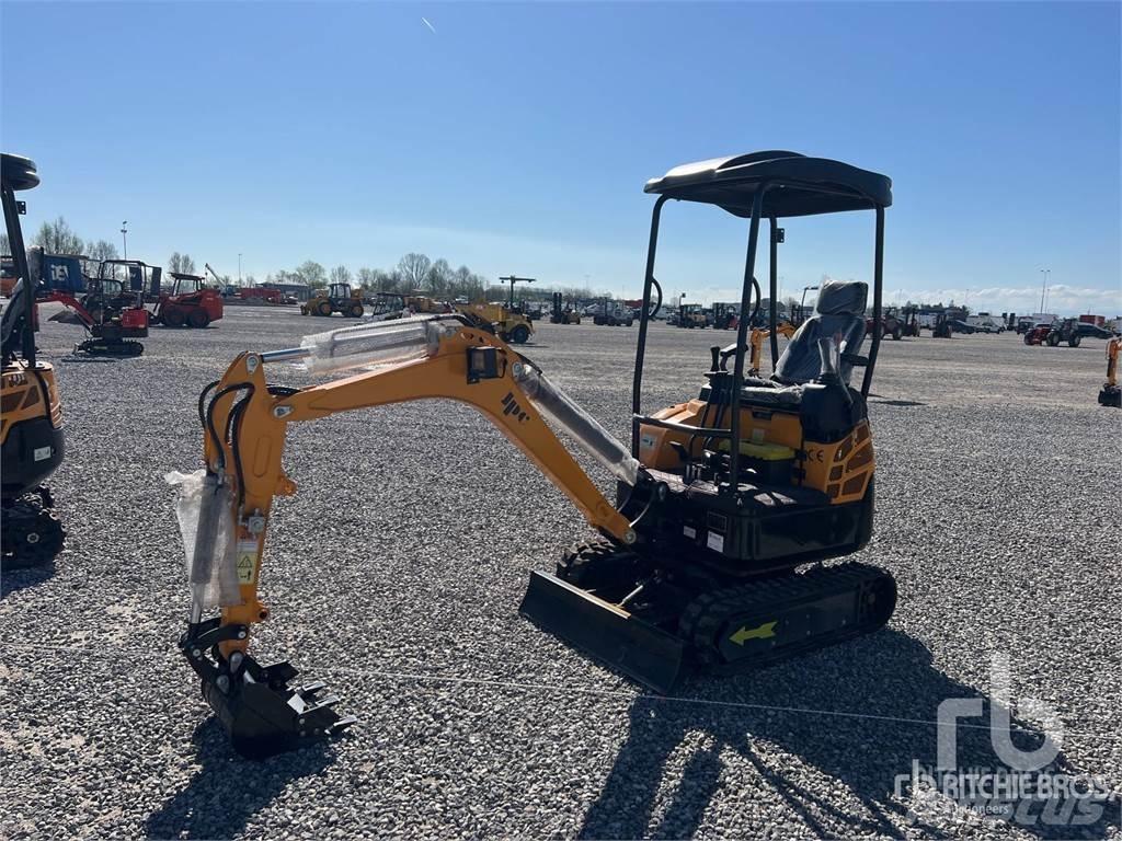 JPC HT18 Mini ekskavatörler, 7 tona dek