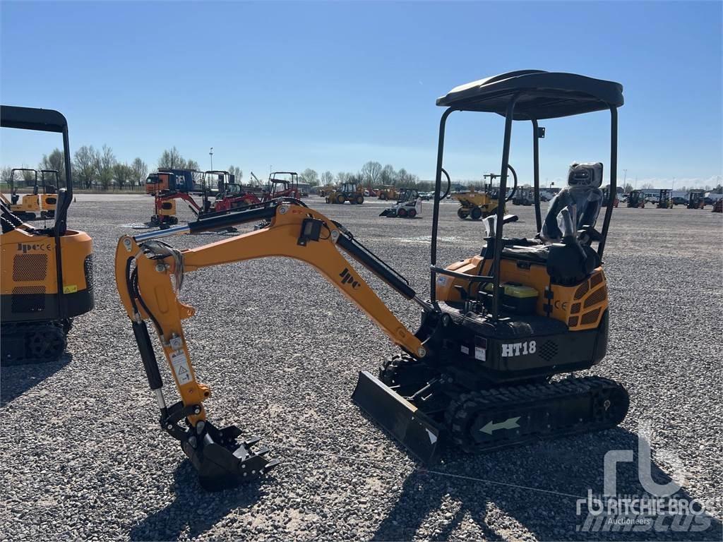 JPC HT18 Mini ekskavatörler, 7 tona dek