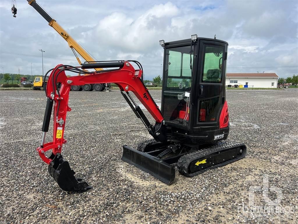 JPC HT25 Mini ekskavatörler, 7 tona dek