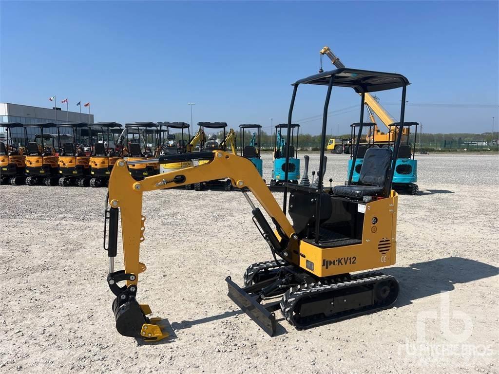 JPC KV12 Mini ekskavatörler, 7 tona dek