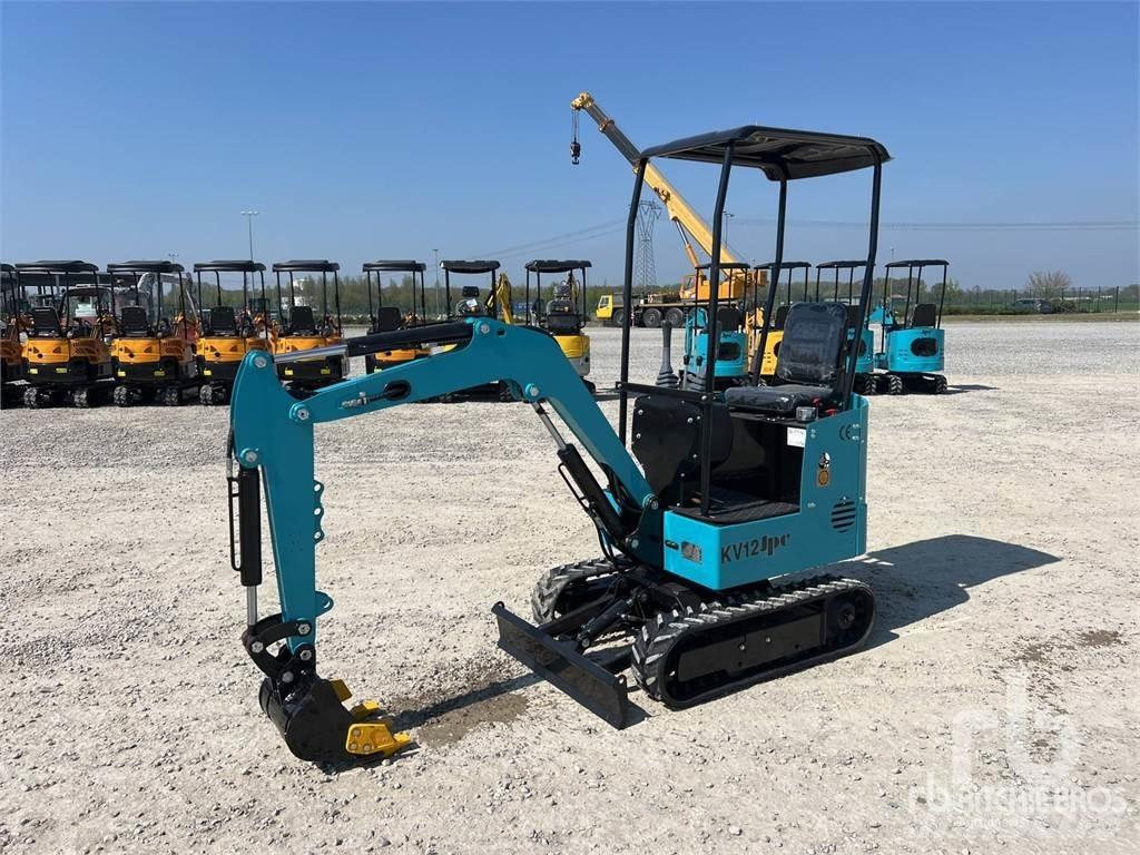 JPC KV12 Mini ekskavatörler, 7 tona dek