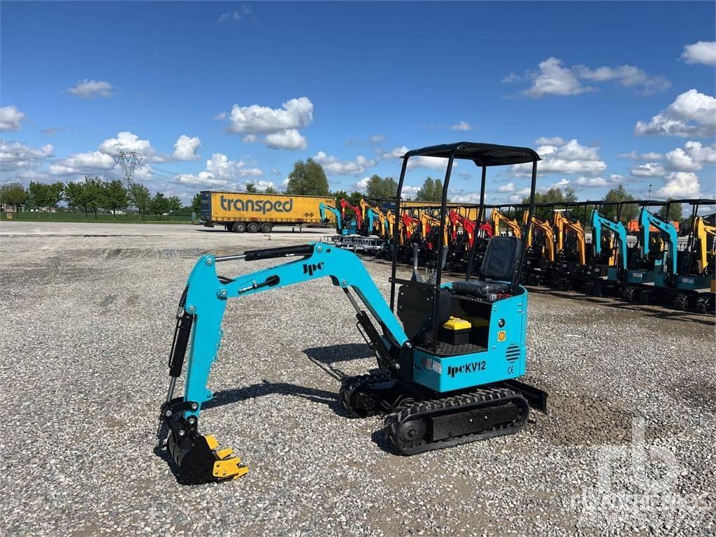 JPC KV12 Mini ekskavatörler, 7 tona dek