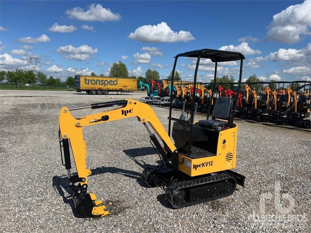 JPC KV12 Mini ekskavatörler, 7 tona dek
