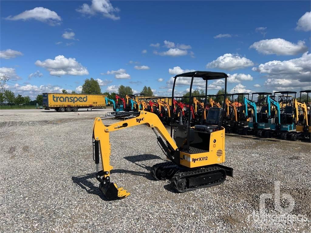 JPC KV12 Mini ekskavatörler, 7 tona dek