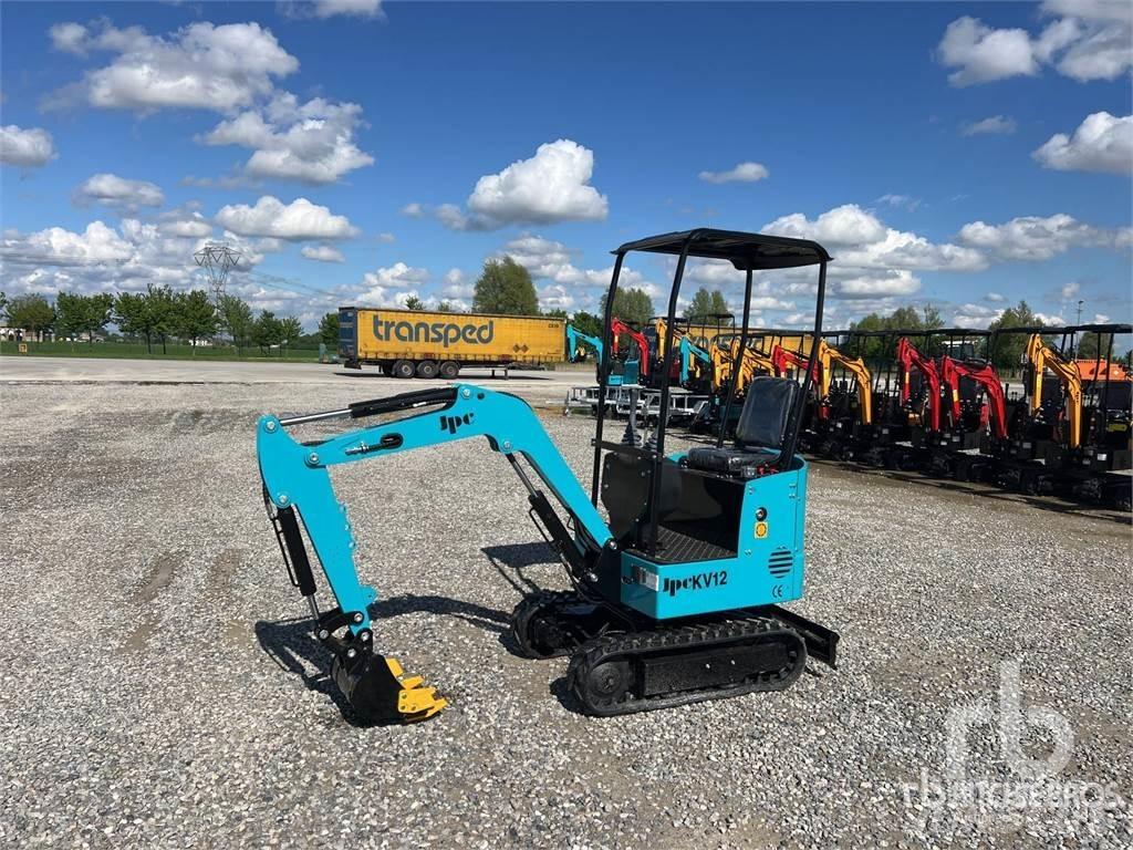 JPC KV12 Mini ekskavatörler, 7 tona dek