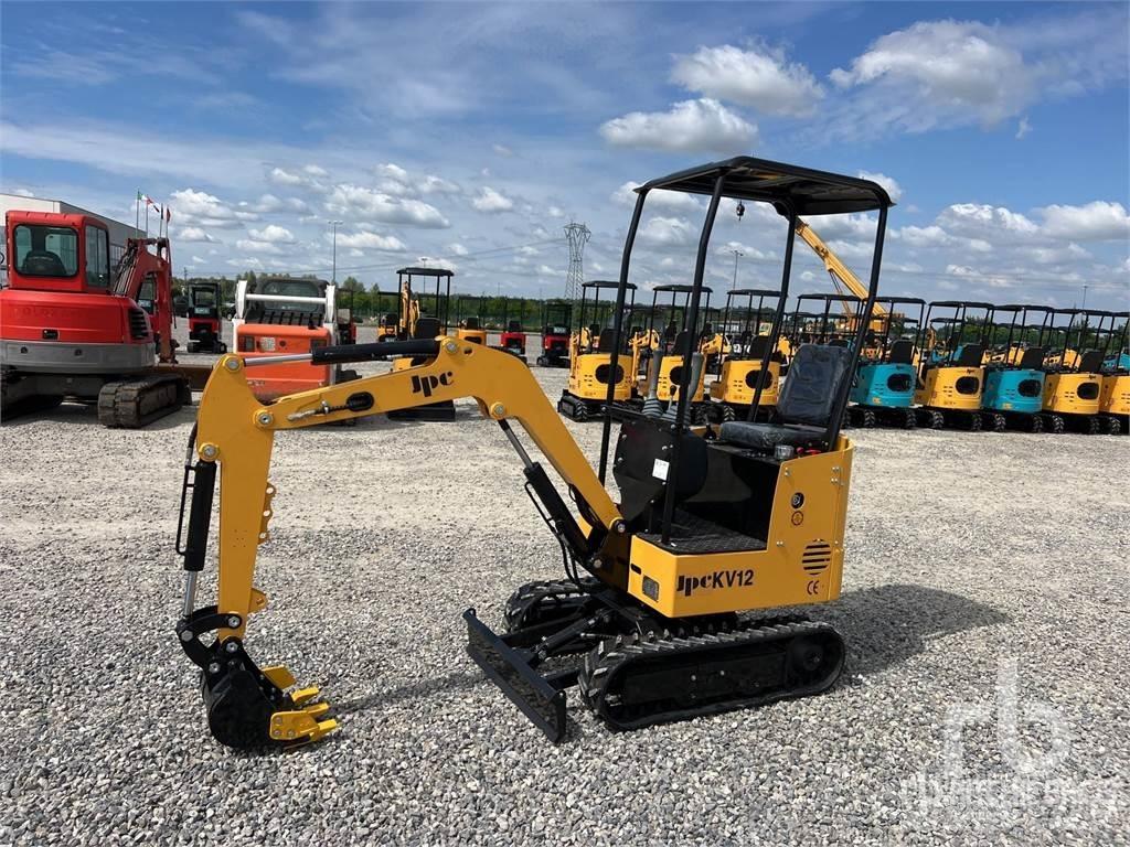 JPC KV12 Mini ekskavatörler, 7 tona dek