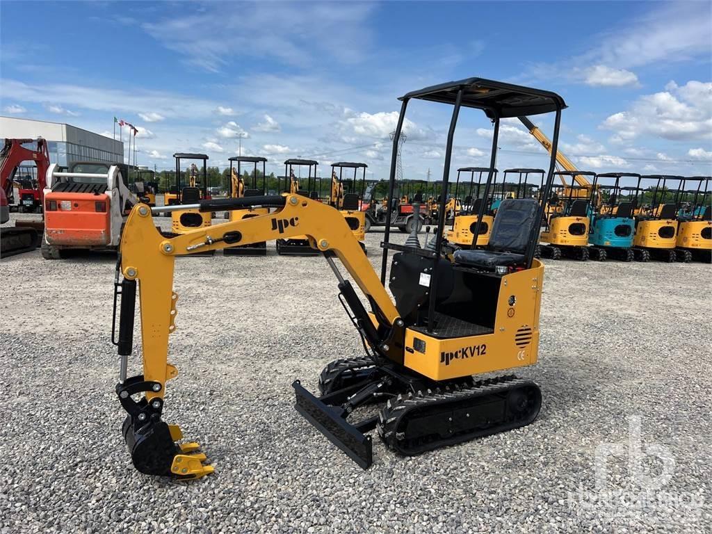 JPC KV12 Mini ekskavatörler, 7 tona dek
