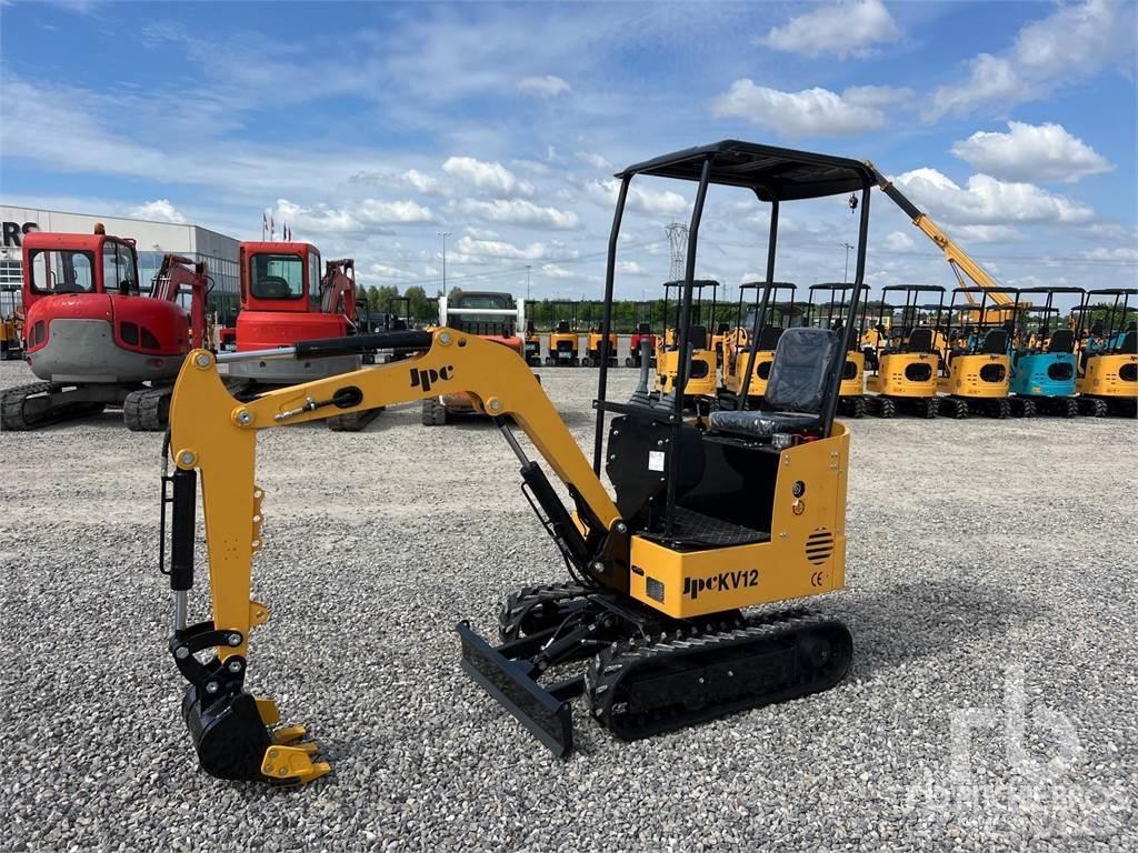 JPC KV12 Mini ekskavatörler, 7 tona dek