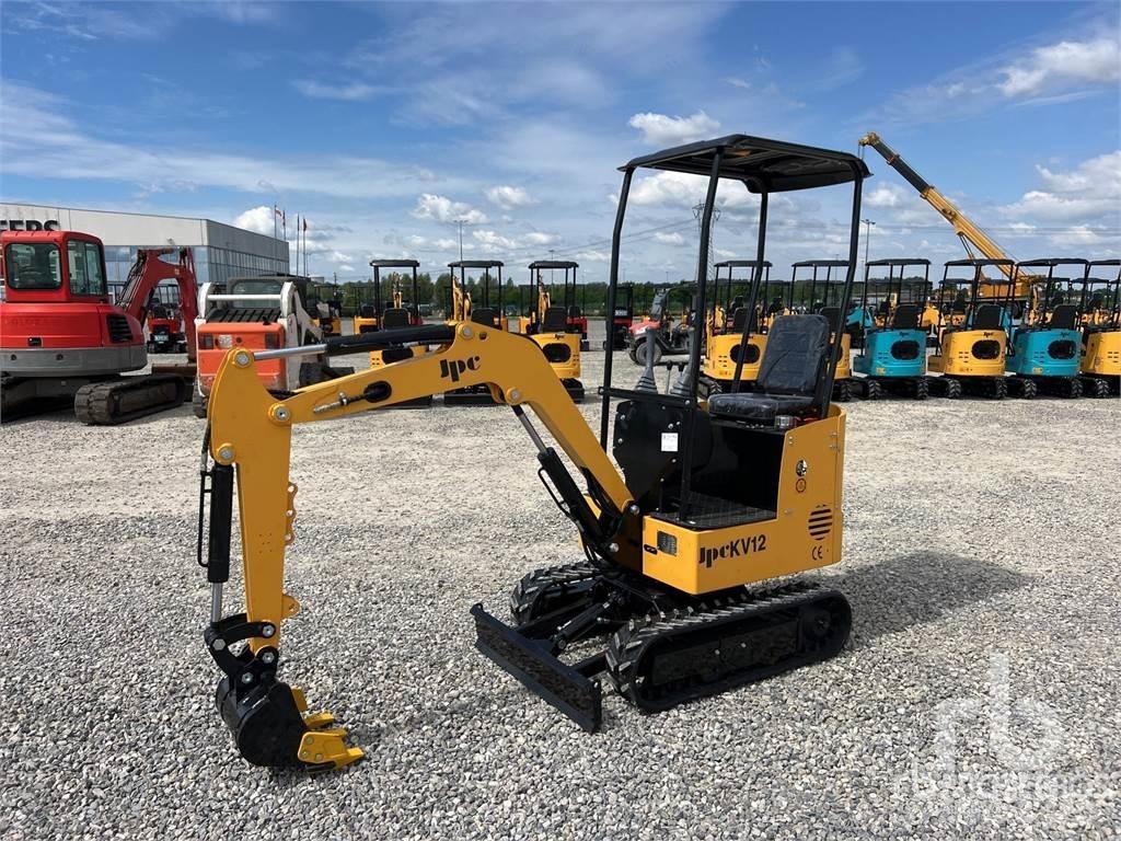 JPC KV12 Mini ekskavatörler, 7 tona dek