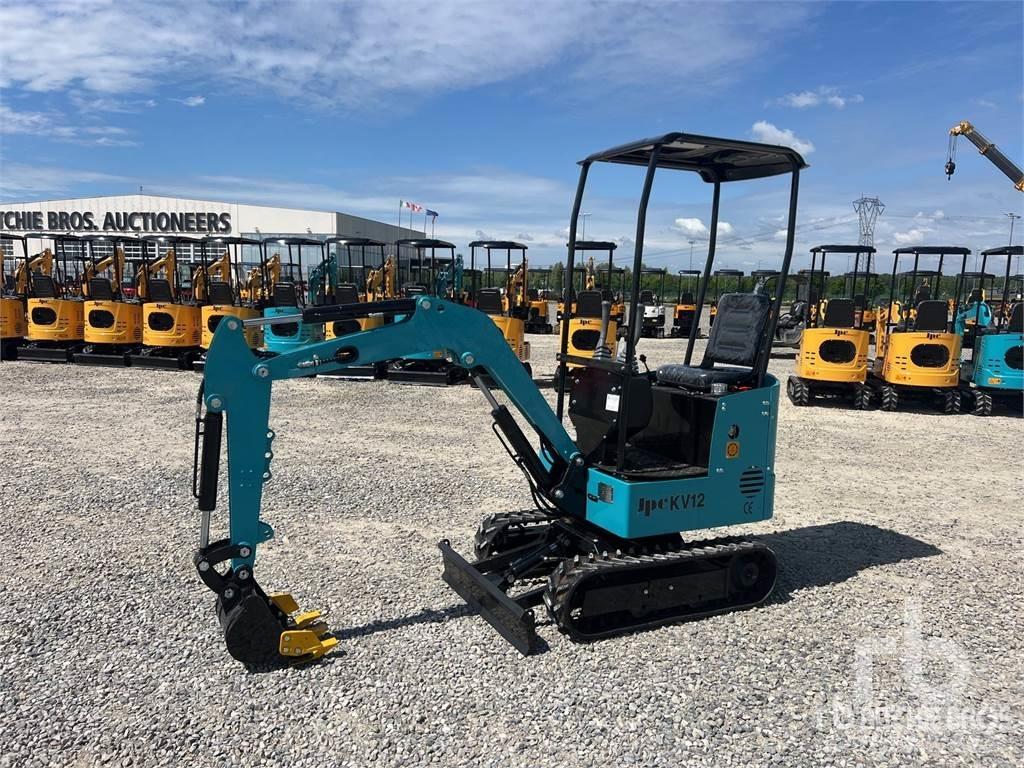 JPC KV12 Mini ekskavatörler, 7 tona dek