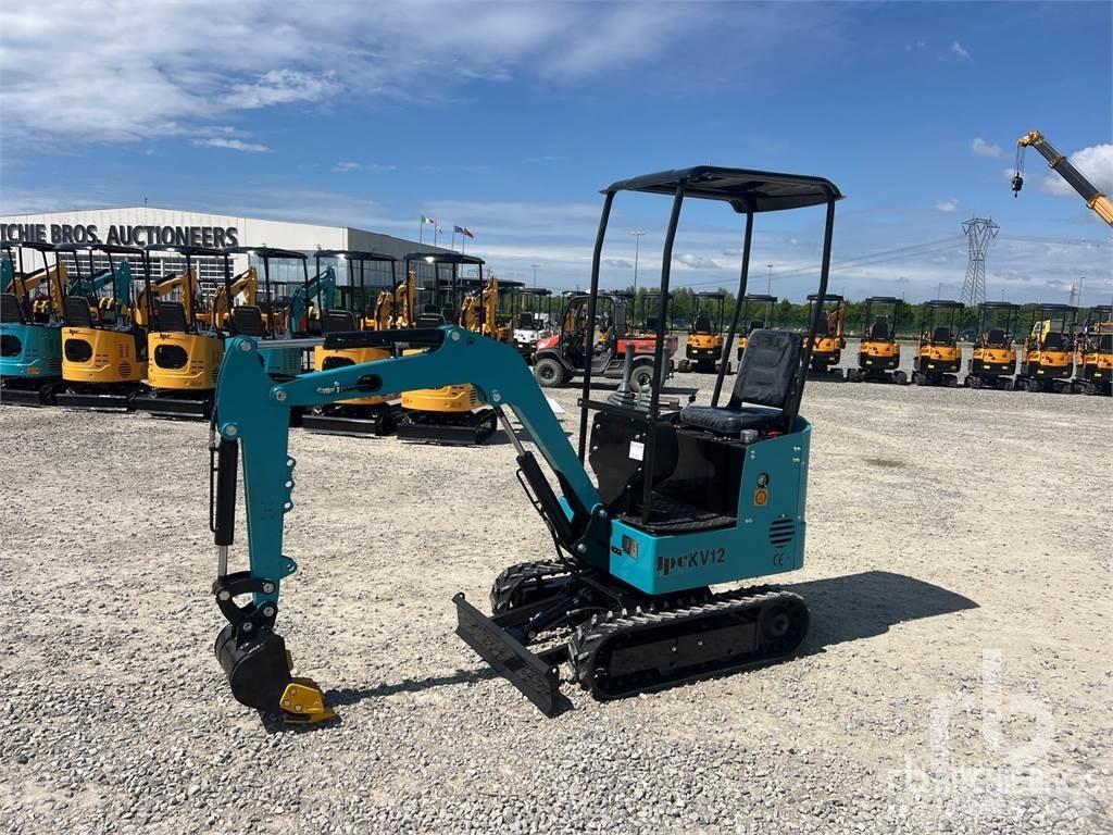 JPC KV12 Mini ekskavatörler, 7 tona dek