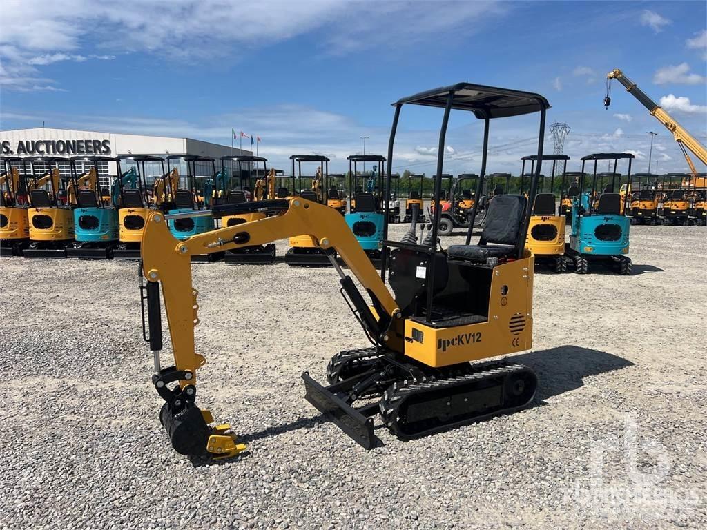 JPC KV12 Mini ekskavatörler, 7 tona dek