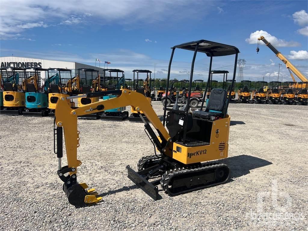 JPC KV12 Mini ekskavatörler, 7 tona dek