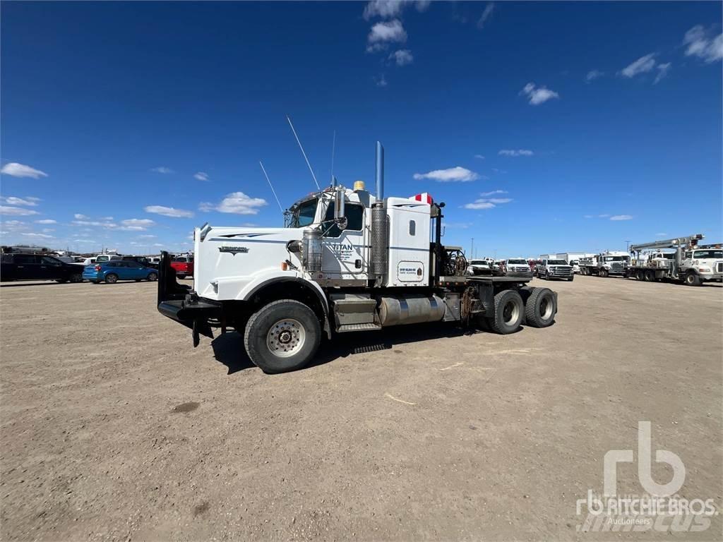 Kenworth C500B Düz Platformlu Oto Çekiciler/vinçli kamyonlar