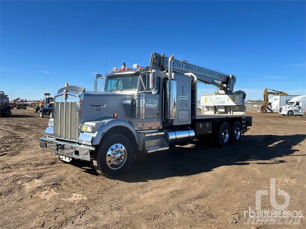 Kenworth W900 Araç üzeri vinçler