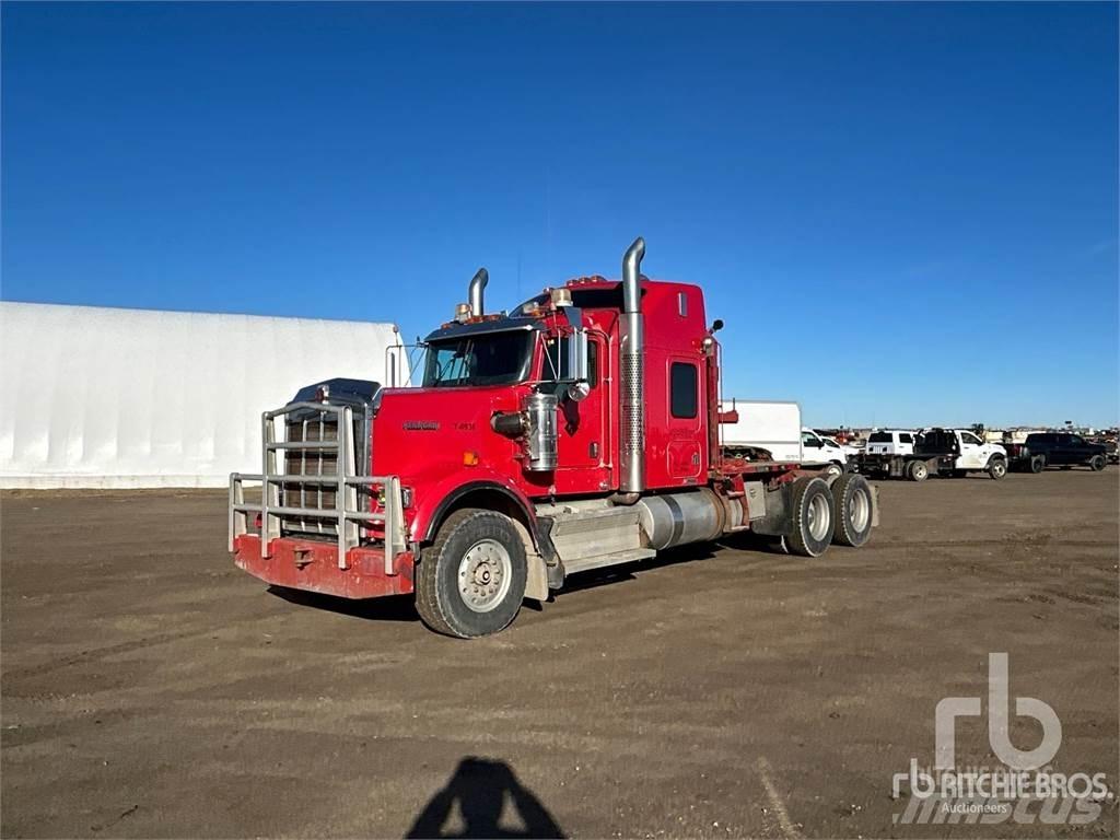 Kenworth W900 Düz Platformlu Oto Çekiciler/vinçli kamyonlar