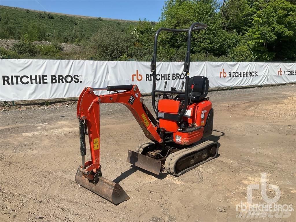 Kubota K008 Mini ekskavatörler, 7 tona dek