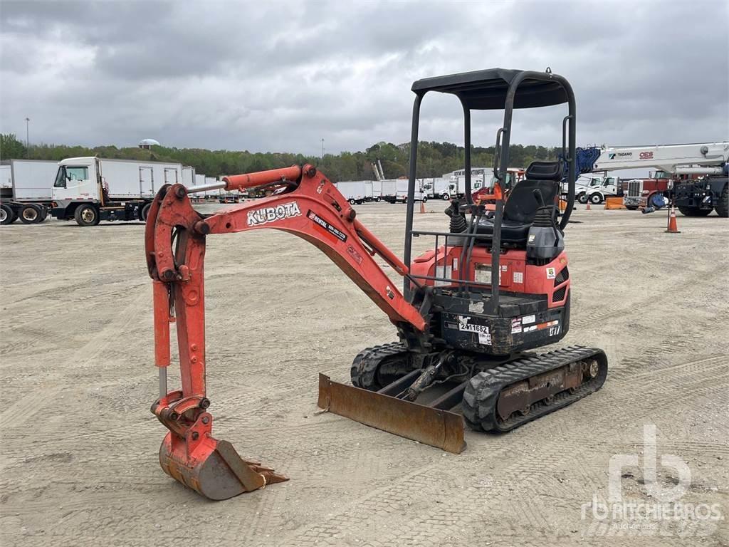 Kubota U17 Mini ekskavatörler, 7 tona dek