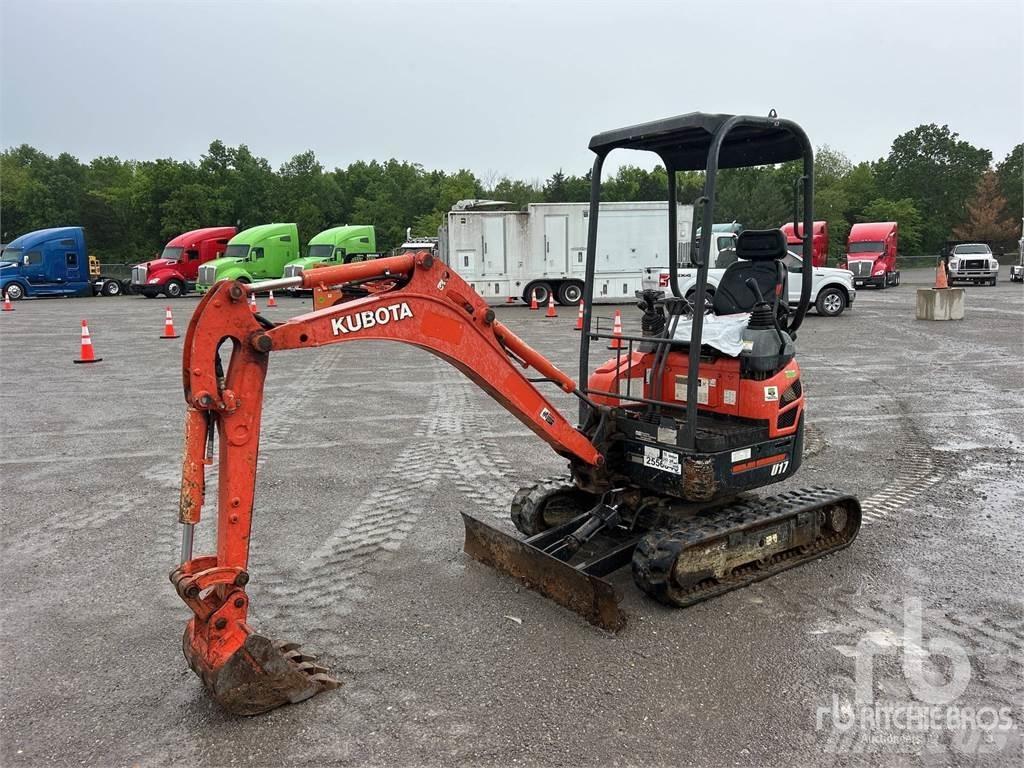 Kubota U17VR1 Mini ekskavatörler, 7 tona dek