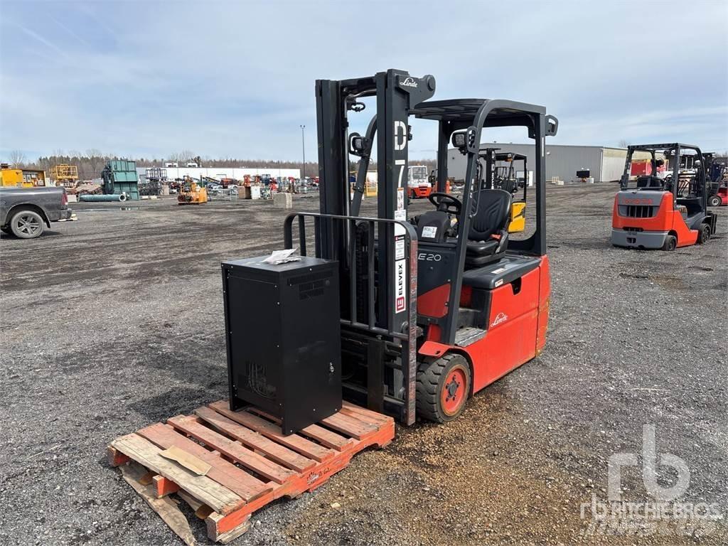 Linde E20 Elektrikli forkliftler
