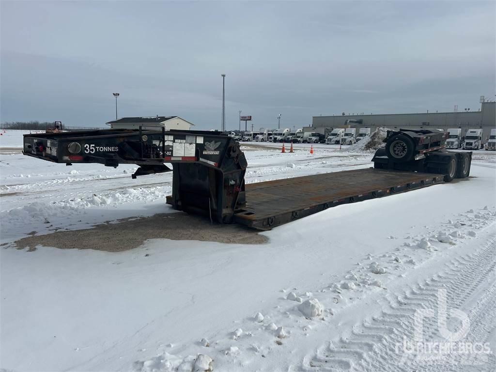 Manac 5228 Low loader yari çekiciler