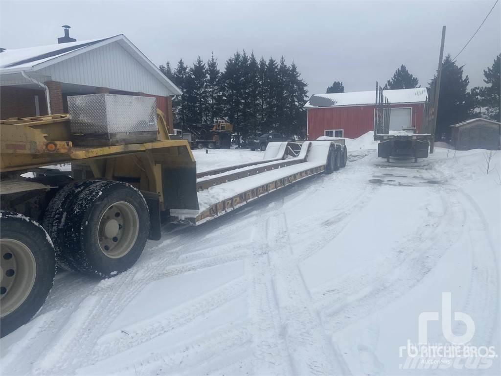 Manac 55354125 Low loader yari çekiciler