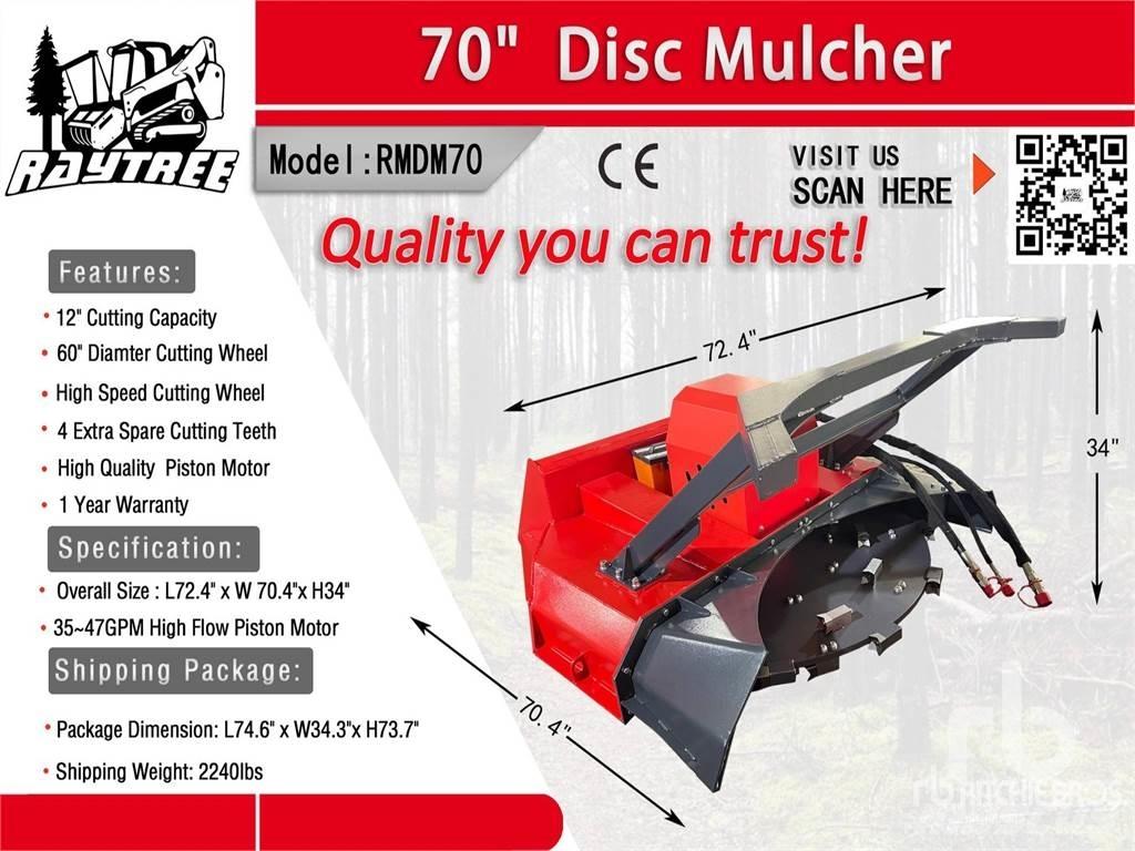 RAYTREE RMDM70 Ağaç parçalayıcılar