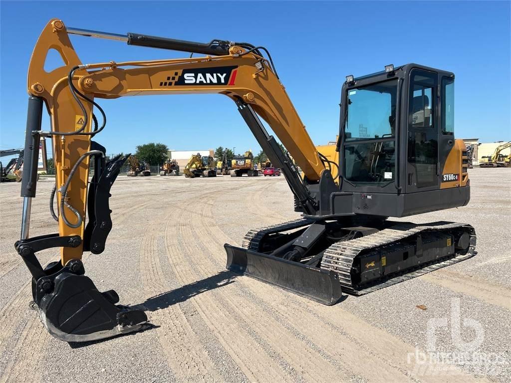 Sany 60C Mini ekskavatörler, 7 tona dek