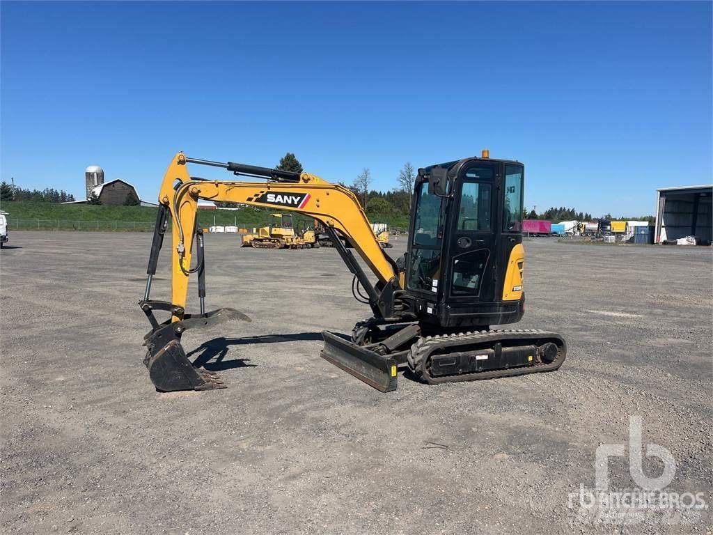 Sany SY35U Mini ekskavatörler, 7 tona dek