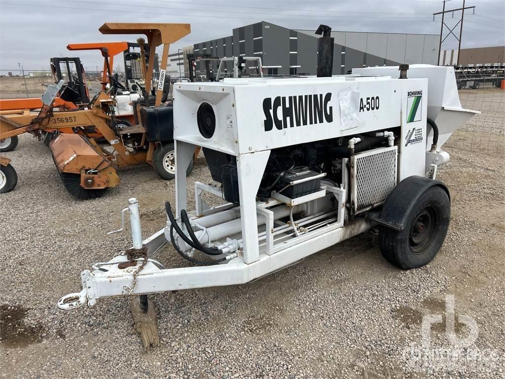 Schwing BPA500 Su pompalari