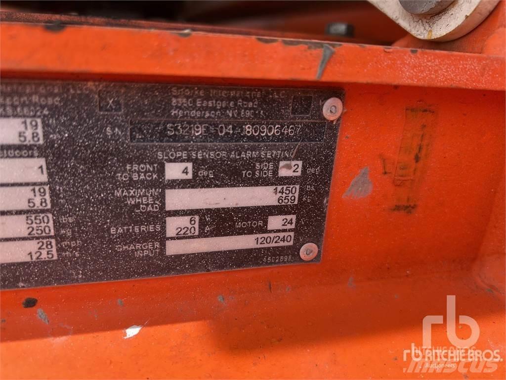 Snorkel S3219E Makasli platformlar