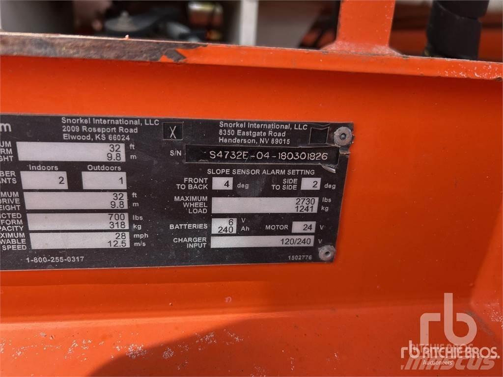 Snorkel S4732E Makasli platformlar