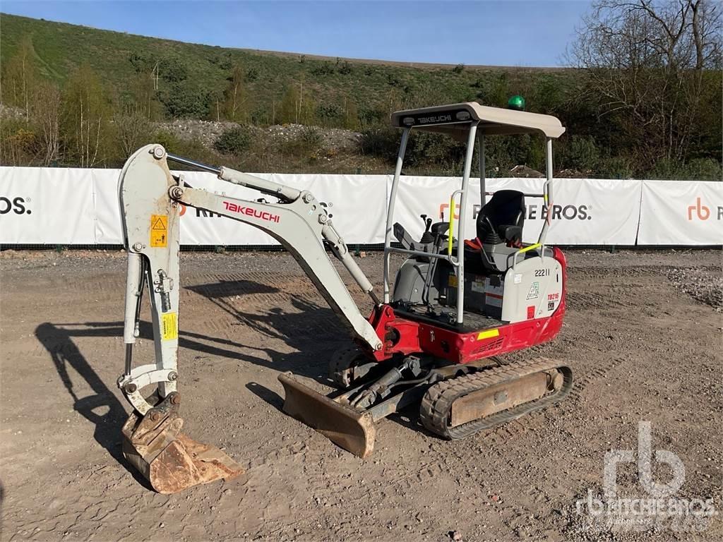 Takeuchi TB216 Mini ekskavatörler, 7 tona dek